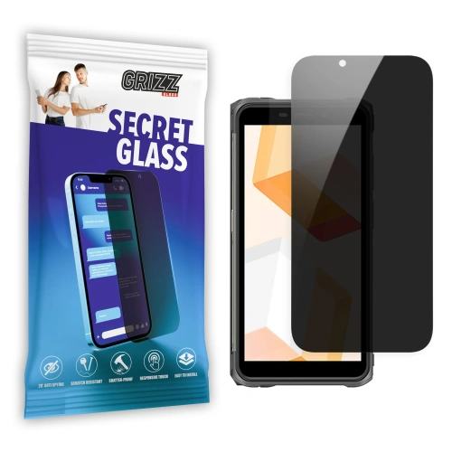 Matowe szkło prywatyzujące GrizzGlass SecretGlass do Ulefone Armor X10 Pro