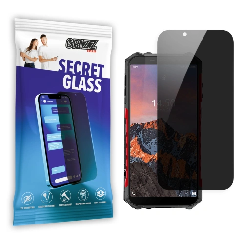 Matowe szkło prywatyzujące GrizzGlass SecretGlass do Ulefone Armor X5 Pro