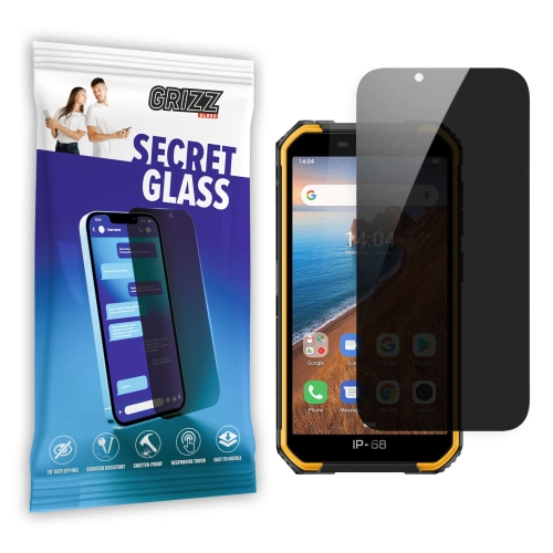 Matowe szkło prywatyzujące GrizzGlass SecretGlass do Ulefone Armor X6