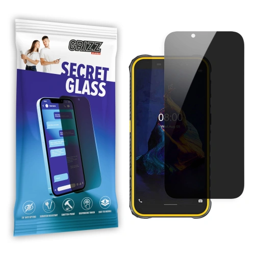 Matowe szkło prywatyzujące GrizzGlass SecretGlass do Ulefone Armor X8