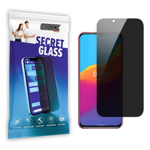 Matowe szkło prywatyzujące GrizzGlass SecretGlass do Ulefone Note 10