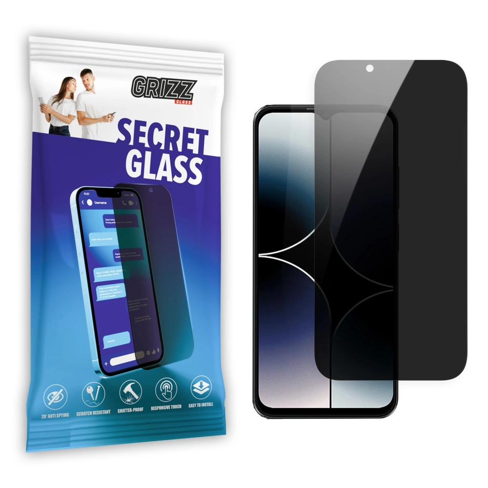 Hurtownia GSM - GrizzGlass Sichtschutzglas SecretGlass für Ulefone Note 16 Pro - GRZ5836 - {ean13} - Hurt