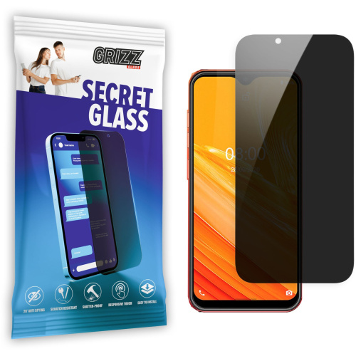 Hurtownia GrizzGlass - 5904063577149 - GRZ5843 - Szkło prywatyzujące GrizzGlass SecretGlass do Ulefone Note 8 - B2B homescreen