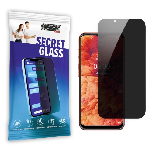 Matowe szkło prywatyzujące GrizzGlass SecretGlass do Ulefone Note 8p