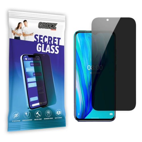 Matowe szkło prywatyzujące GrizzGlass SecretGlass do Ulefone Note 9p