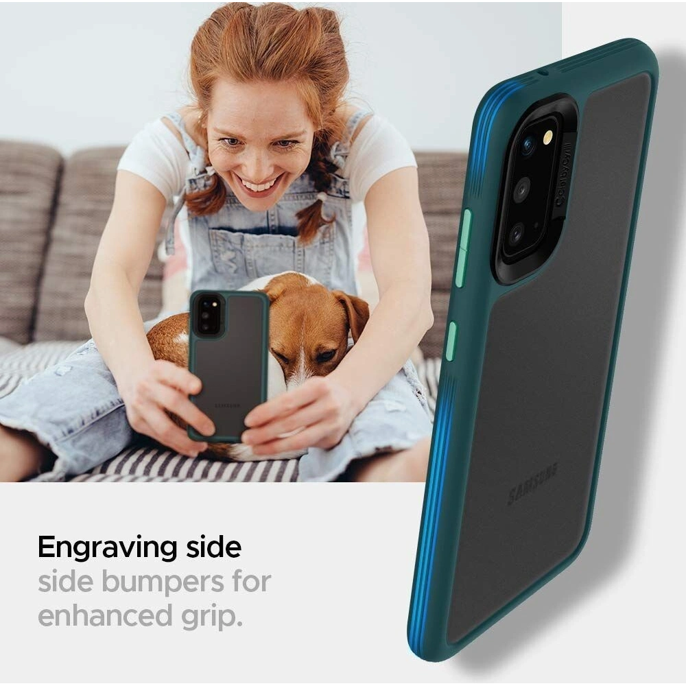 Hurtownia GSM - Spigen Carcasă Ciel Color Brick Galaxy S20 Forest Green - SPN983GRN - {ean13} - Hurt