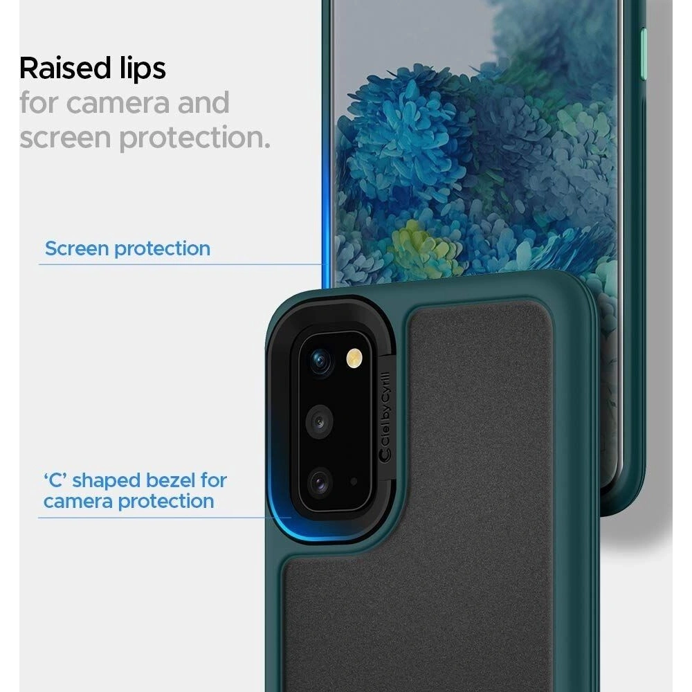 Hurtownia GSM - Spigen Carcasă Ciel Color Brick Galaxy S20 Forest Green - SPN983GRN - {ean13} - Hurt