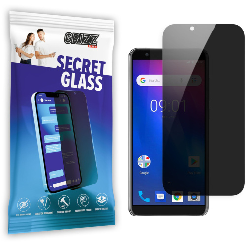 Hurtownia GrizzGlass - 5904063577231 - GRZ5852 - Szkło prywatyzujące GrizzGlass SecretGlass do Ulefone S1 - B2B homescreen