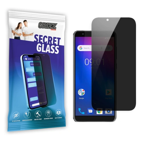 Matowe szkło prywatyzujące GrizzGlass SecretGlass do Ulefone S1