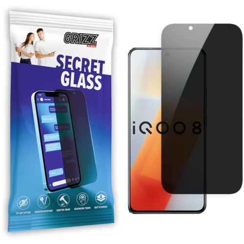 Hurtownia GrizzGlass - 5904063577262 - GRZ5854 - Szkło prywatyzujące GrizzGlass SecretGlass do Vivo iQOO 8 5G - B2B homescreen