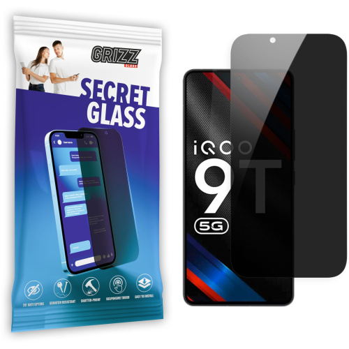Hurtownia GrizzGlass - 5904063577286 - GRZ5856 - Szkło prywatyzujące GrizzGlass SecretGlass do Vivo IQOO 9T - B2B homescreen