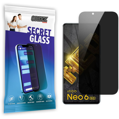 Hurtownia GrizzGlass - 5904063577316 - GRZ5859 - Szkło prywatyzujące GrizzGlass SecretGlass do Vivo IQOO Neo 6 - B2B homescreen