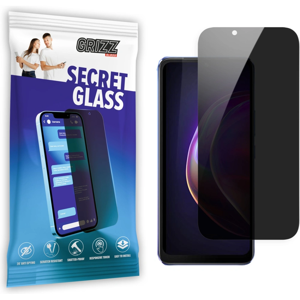 Matowe szkło prywatyzujące GrizzGlass SecretGlass do Vivo V21s