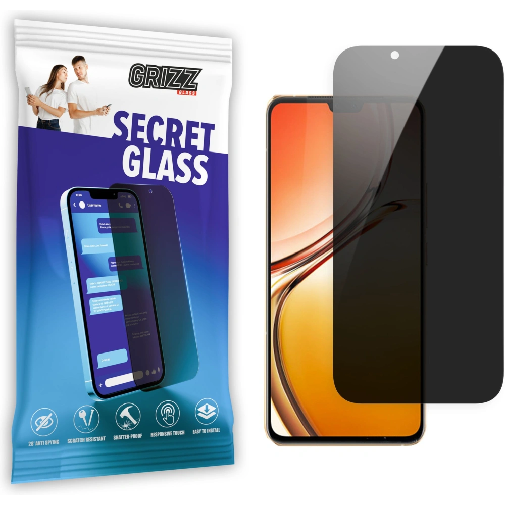 Matowe szkło prywatyzujące GrizzGlass SecretGlass do Vivo V23