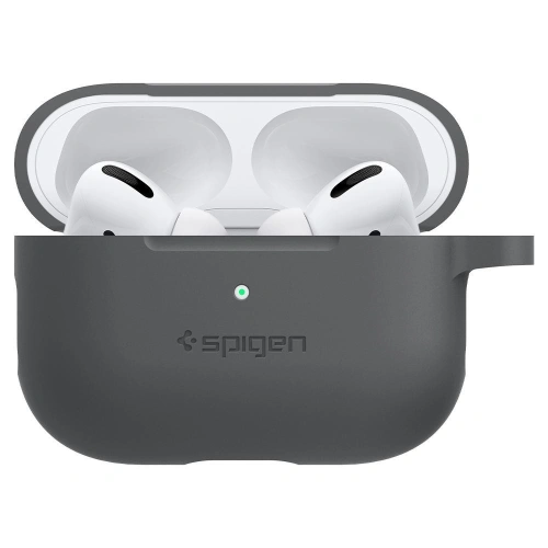 Etui Spigen Silicone Fit Airpods Pro Charcoal