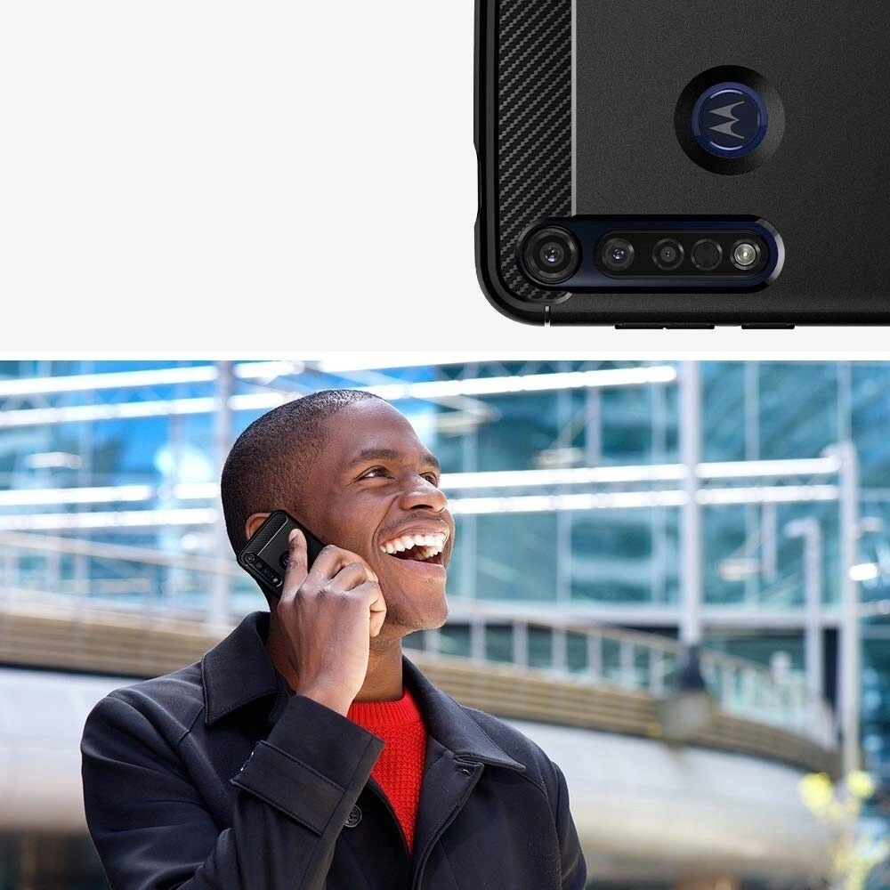 Hurtownia GSM - Etui Spigen Rugged Armor Motorola Moto G8 Plus Matte Black - SPN954MBL - {ean13} - Hurt