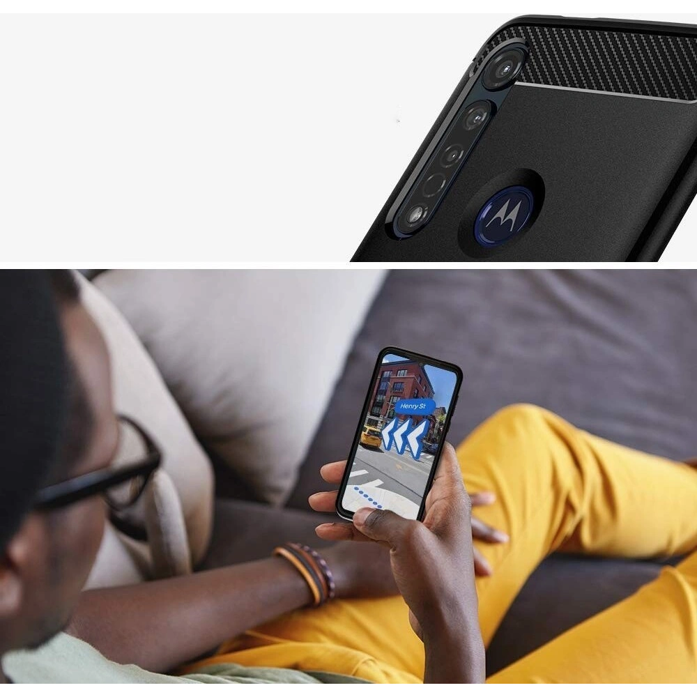 Hurtownia GSM - Etui Spigen Rugged Armor Motorola Moto G8 Plus Matte Black - SPN954MBL - {ean13} - Hurt