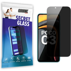 Matowe szkło prywatyzujące GrizzGlass SecretGlass do Xiaomi POCO C3