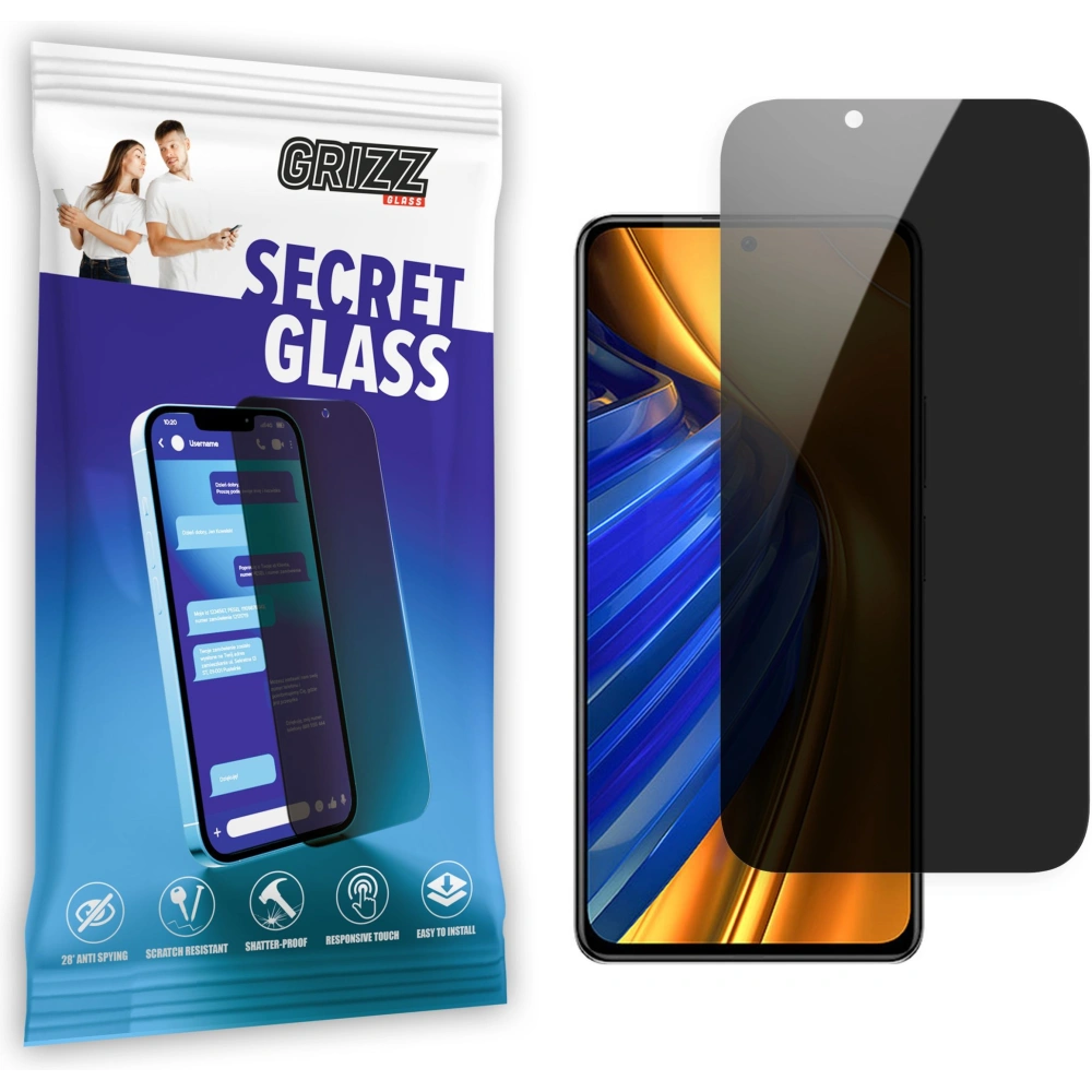 Szkło prywatyzujące GrizzGlass SecretGlass do Xiaomi POCO F3 5G