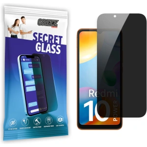 Matowe szkło prywatyzujące GrizzGlass SecretGlass do Xiaomi Redmi 10 Power