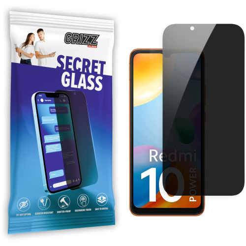 Hurtownia GrizzGlass - 5904063578535 - GRZ5955 - Szkło prywatyzujące GrizzGlass SecretGlass do Xiaomi Redmi 10 Power - B2B homescreen