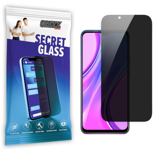 Hurtownia GrizzGlass - 5904063578627 - GRZ5964 - Szkło prywatyzujące GrizzGlass SecretGlass do Xiaomi Redmi 9 - B2B homescreen