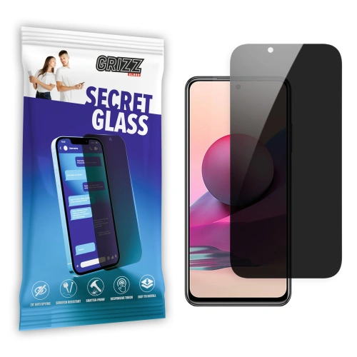 Matowe szkło prywatyzujące GrizzGlass SecretGlass do Xiaomi Redmi Note 10s