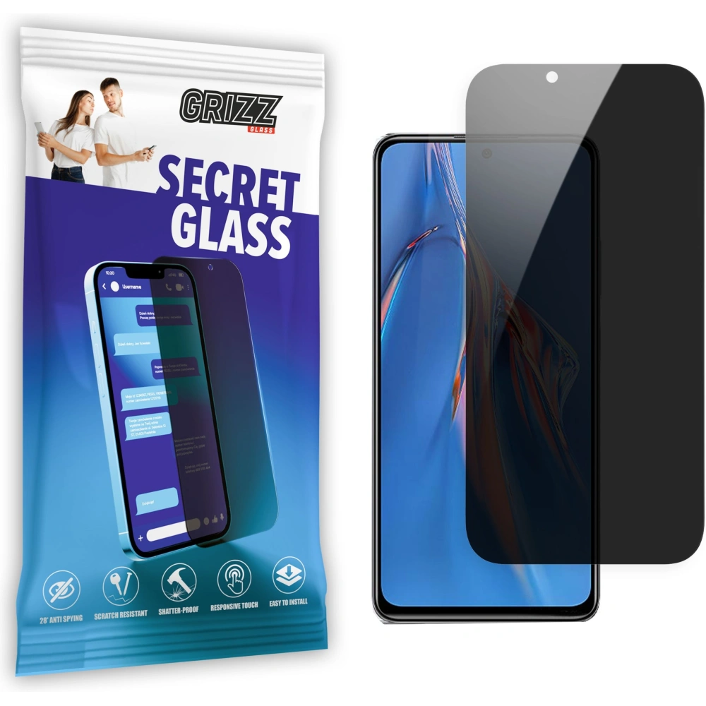Hurtownia GSM - Privatizáló üveg GrizzGlass SecretGlass Xiaomi Redmi Note 11 Pro Plus-hoz - GRZ5987 - {ean13} - Hurt