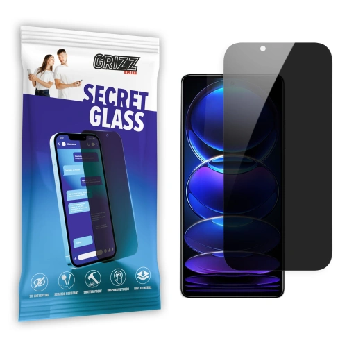 Matowe szkło prywatyzujące GrizzGlass SecretGlass do Xiaomi Redmi Note 12 Pro+