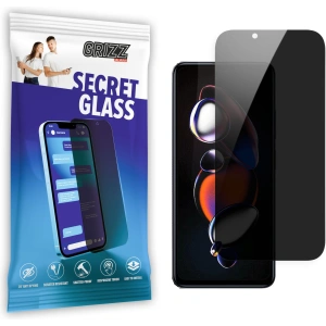 Matowe szkło prywatyzujące GrizzGlass SecretGlass do Xiaomi Redmi Note 12T Pro