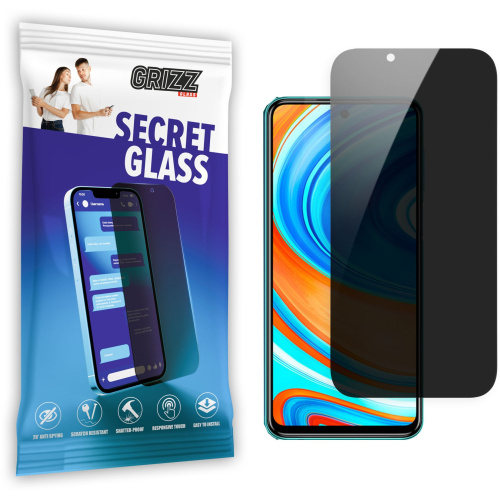 Hurtownia GrizzGlass - 5904063579051 - GRZ6006 - Szkło prywatyzujące GrizzGlass SecretGlass do Xiaomi Redmi Note 9 Pro 4G - B2B homescreen