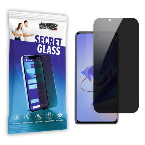 Matowe szkło prywatyzujące GrizzGlass SecretGlass do ZTE Voyage 30 Pro+