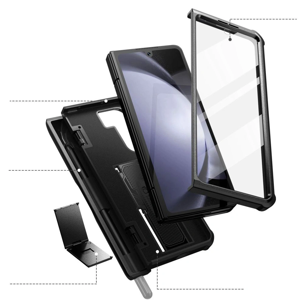 Hurtownia GSM - Etui Tech-Protect Kevlar Pro Pen Samsung Galaxy Z Fold 5 Fekete - THP2127 - {ean13} - Hurt