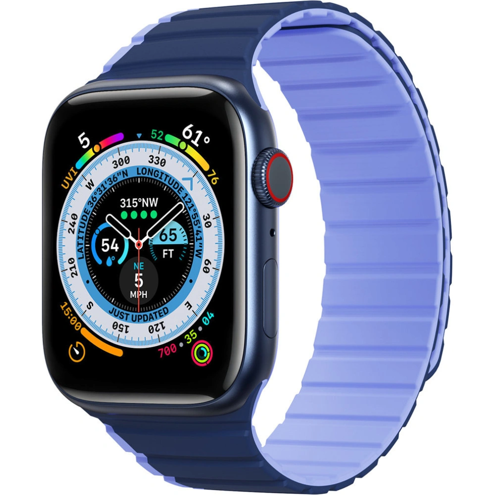 Wholesale Dux Ducis Strap Magnetic Band (LD Version) Apple Watch 4/5/6/7/SE/8/9/10 40/41/42mm blue - DDS1782 - {ean13} - Hurt