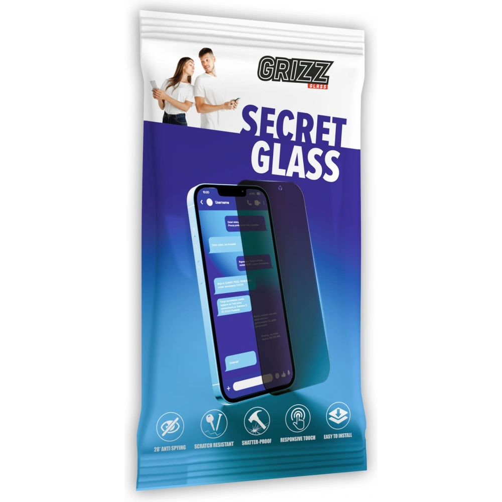 Hurtownia GSM - Szkło prywatyzujące GrizzGlass SecretGlass do POCO M5s - GRZ6026 - {ean13} - Hurt