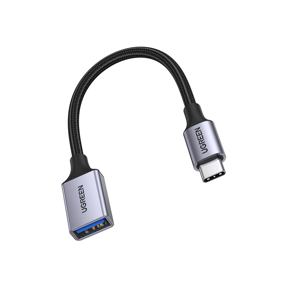 Hurtownia GSM - UGREEN US378 OTG Kábel USB C (hím)/USB-A (női) 3.0 0.15m fekete - UGR1665 - {ean13} - Hurt