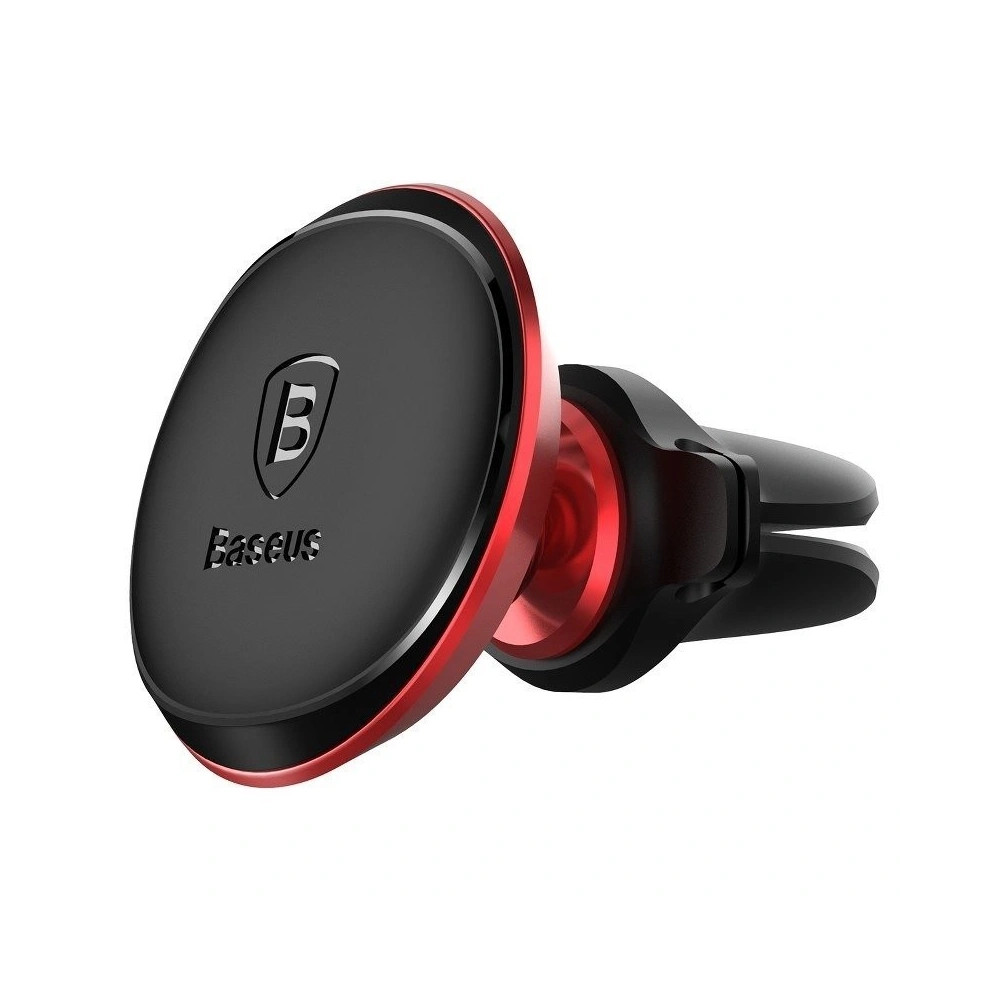 Wholesale Baseus Magnetic Air Vent Car Mount Red - BSU096RED - {ean13} - Hurt
