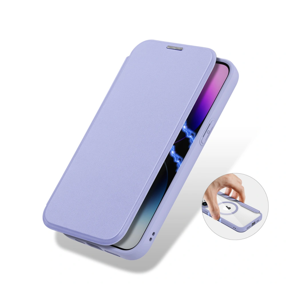 Hurtownia GSM - Dux Ducis Skin X Pro MagSafe Apple iPhone 15 Pro Max lila - DDS1783 - {ean13} - Hurt