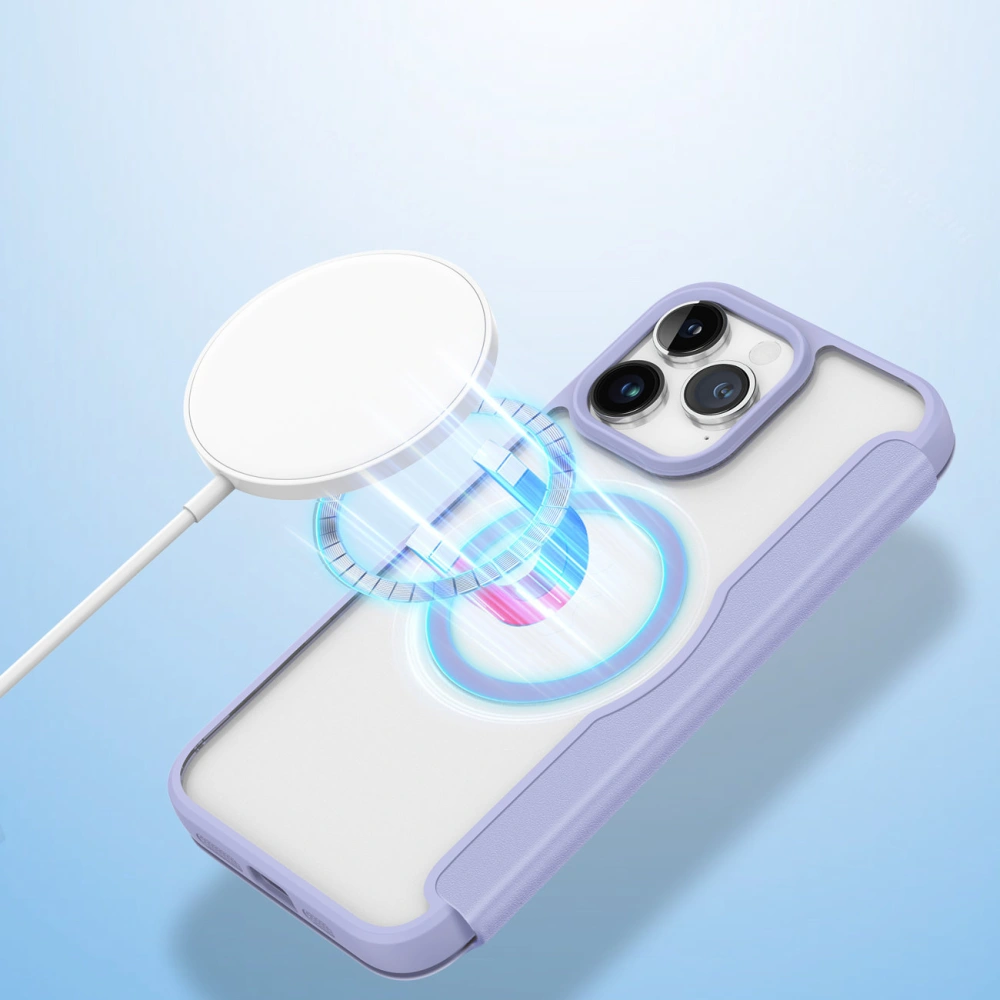 Hurtownia GSM - Dux Ducis Skin X Pro MagSafe Apple iPhone 15 Pro Max lila - DDS1783 - {ean13} - Hurt