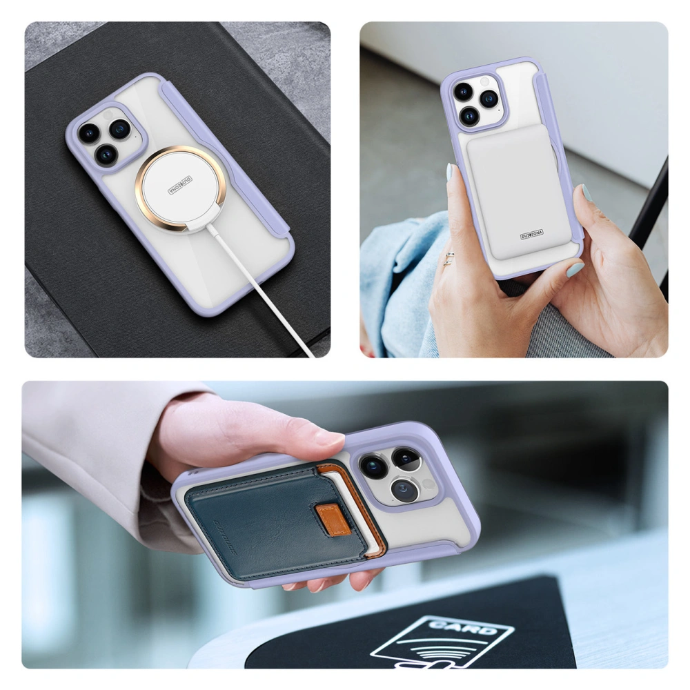 Hurtownia GSM - Dux Ducis Skin X Pro MagSafe Apple iPhone 15 Pro Max lila - DDS1783 - {ean13} - Hurt