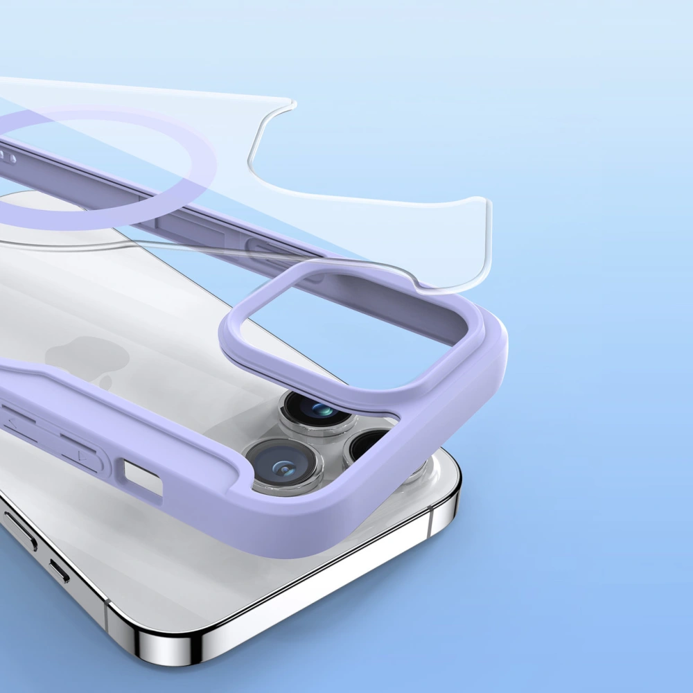 Hurtownia GSM - Dux Ducis Skin X Pro MagSafe Apple iPhone 15 Pro Max lila - DDS1783 - {ean13} - Hurt