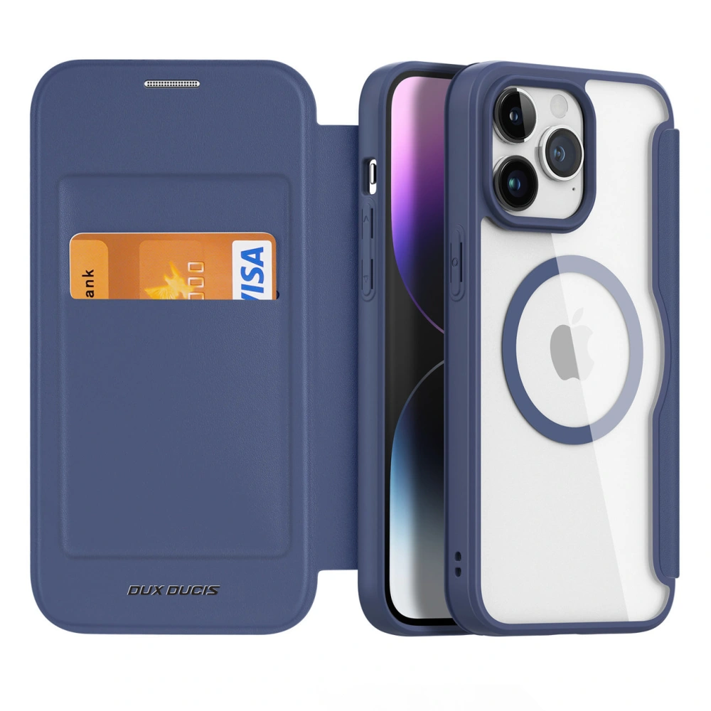 Wholesale Dux Ducis Skin X Pro MagSafe Apple iPhone 15 Pro Max blue - DDS1784 - {ean13} - Hurt