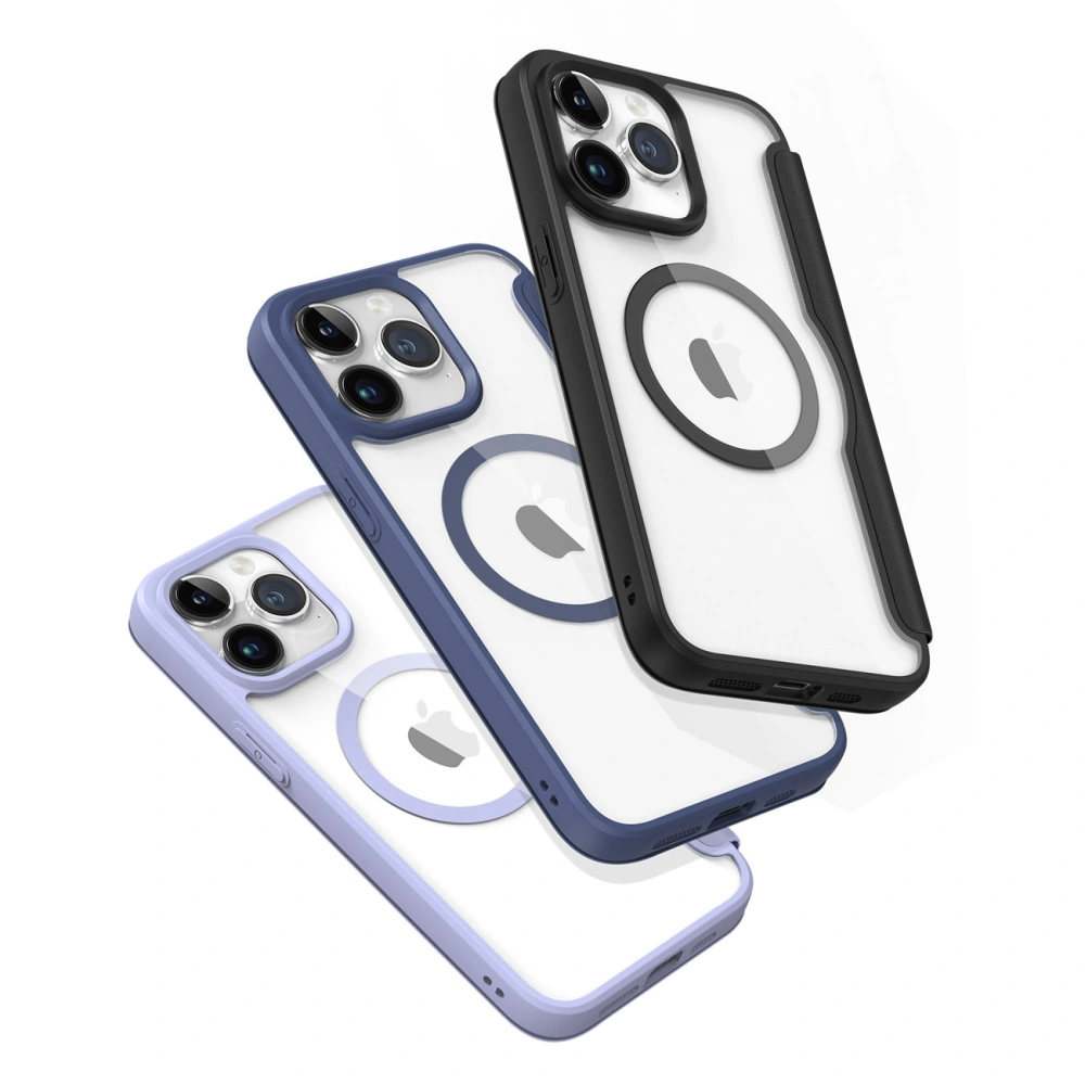Hurtownia GSM - Dux Ducis Skin X Pro MagSafe tok Apple iPhone 15 Pro Max kék - DDS1784 - {ean13} - Hurt
