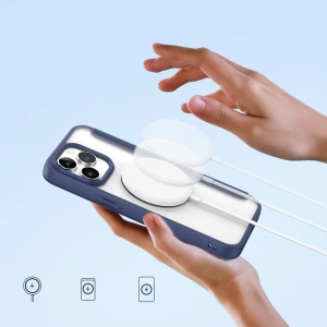 Wholesale Dux Ducis Skin X Pro MagSafe Apple iPhone 15 Pro Max blue - DDS1784 - {ean13} - Hurt