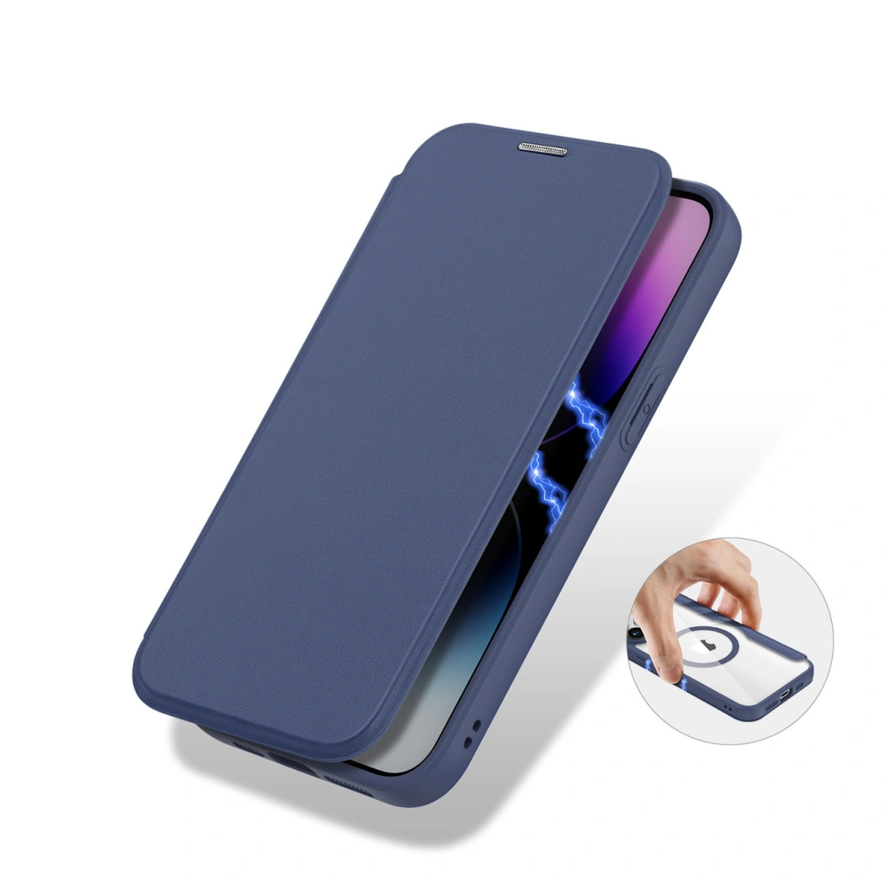 Wholesale Dux Ducis Skin X Pro MagSafe Apple iPhone 15 Pro Max blue - DDS1784 - {ean13} - Hurt