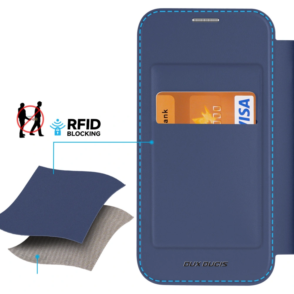 Hurtownia GSM - Etui Dux Ducis Skin X Pro MagSafe Apple iPhone 15 Pro Max modrý - DDS1784 - {ean13} - Hurt
