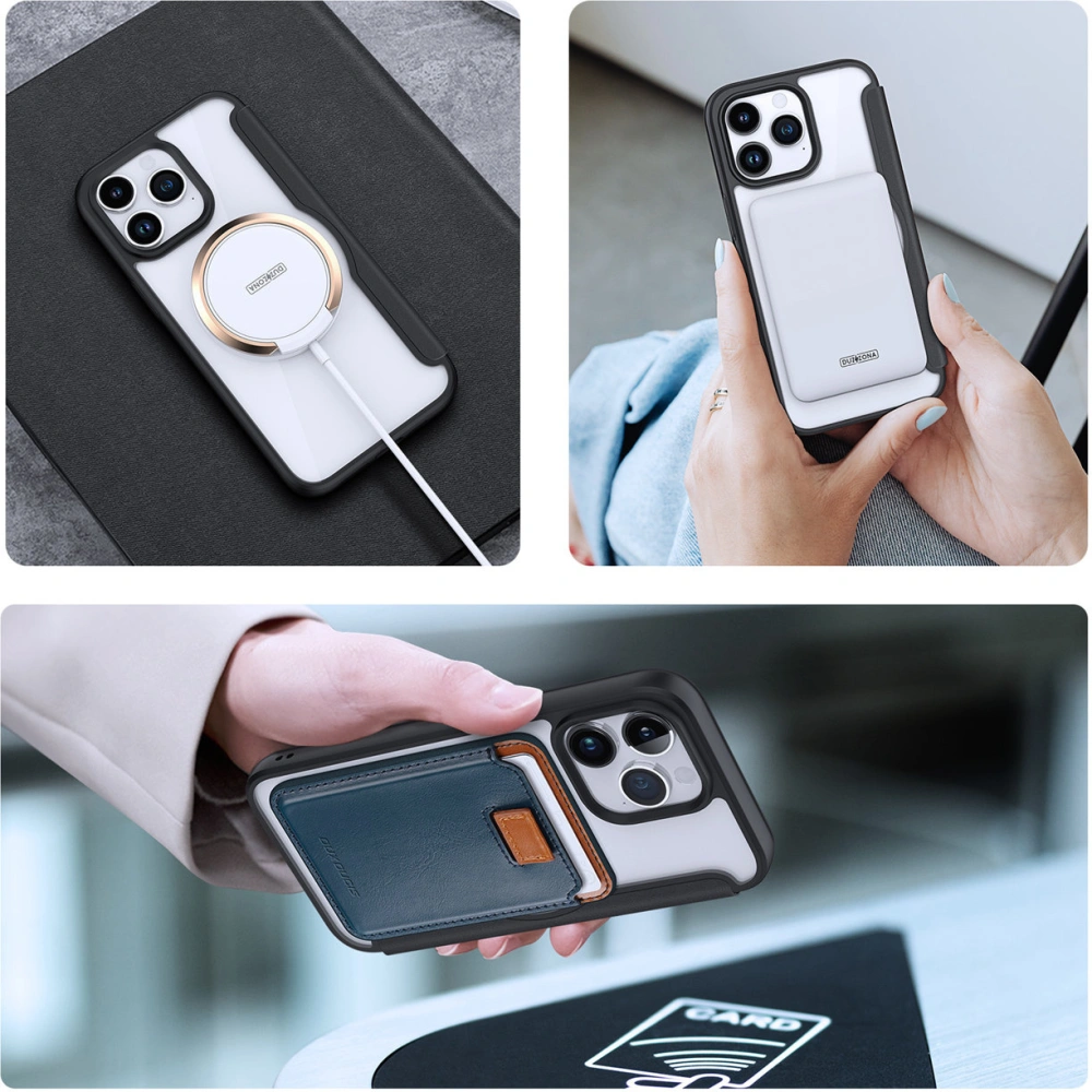 Wholesale Dux Ducis Skin X Pro MagSafe Apple iPhone 15 Pro Max black - DDS1785 - {ean13} - Hurt
