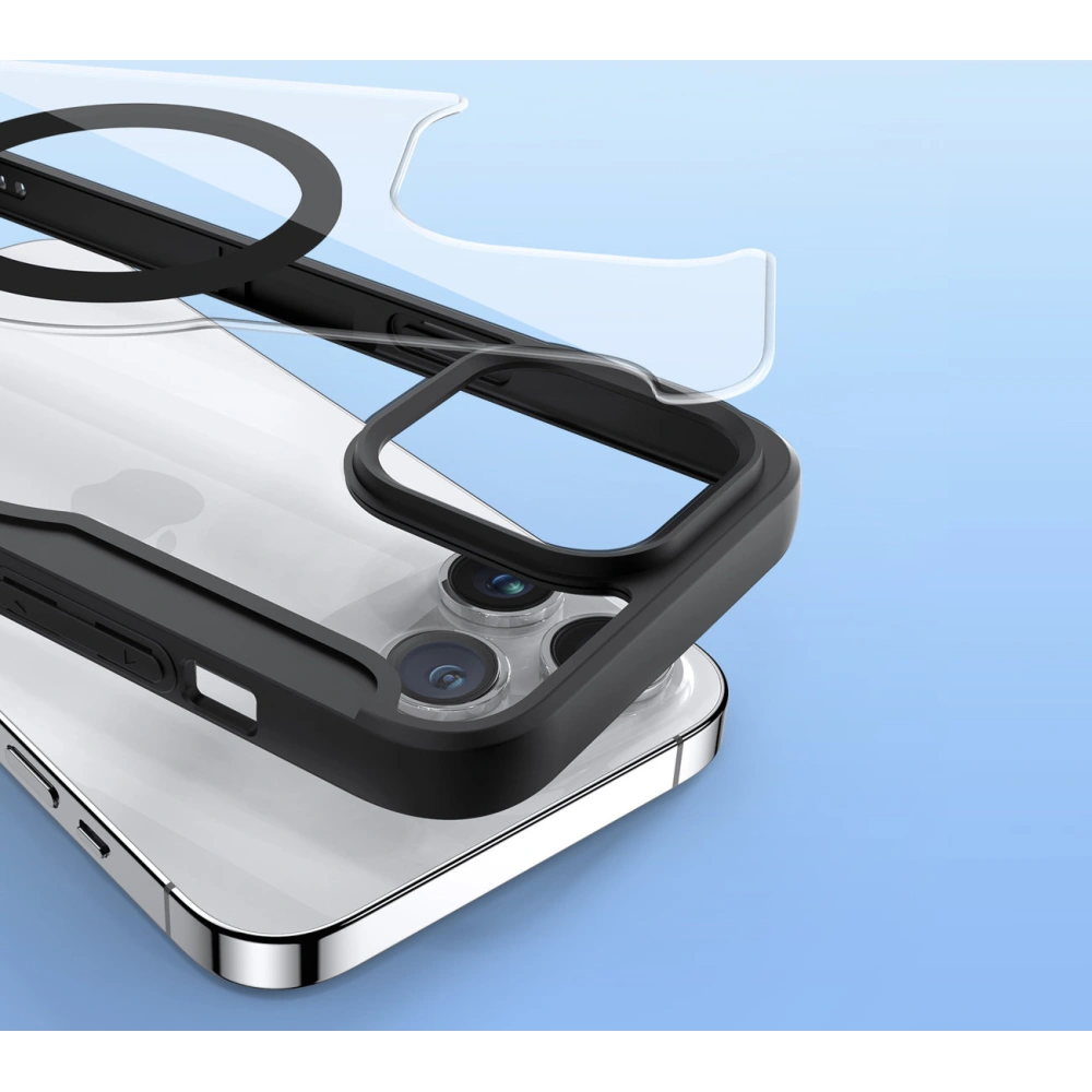 Hurtownia GSM - Etui Dux Ducis Skin X Pro MagSafe Apple iPhone 15 Pro Max černé - DDS1785 - {ean13} - Hurt