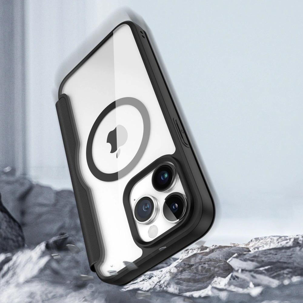 Hurtownia GSM - Etui Dux Ducis Skin X Pro MagSafe Apple iPhone 15 Pro Max černé - DDS1785 - {ean13} - Hurt