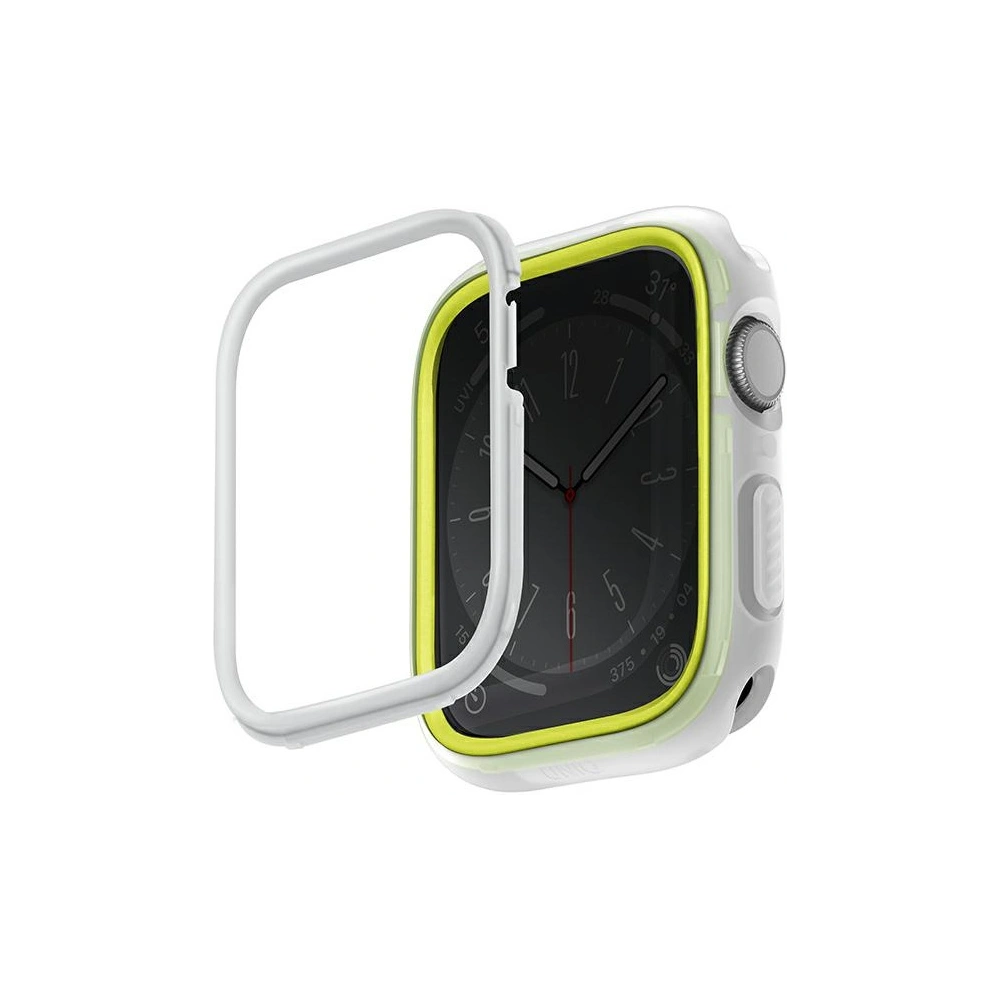 Hurtownia GSM - Etui UNIQ Moduo Apple Watch 4/5/6/7/SE/8/9 44/45mm lime-fehér/lime-white - UNIQ900 - {ean13} - Hurt